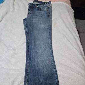 7 For All Mankind Medium Wash Straight Leg Jeans